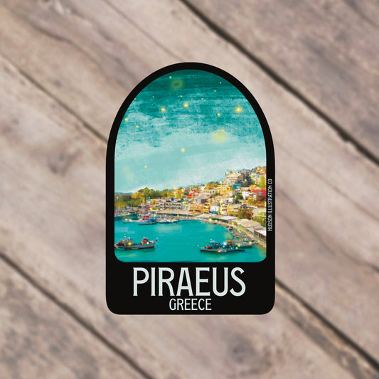 Piraeus Greece Sticker/Magnet/Print/Postcard