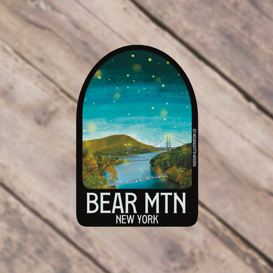 Bear Mountain New York Sticker/Magnet/Print/Postcard