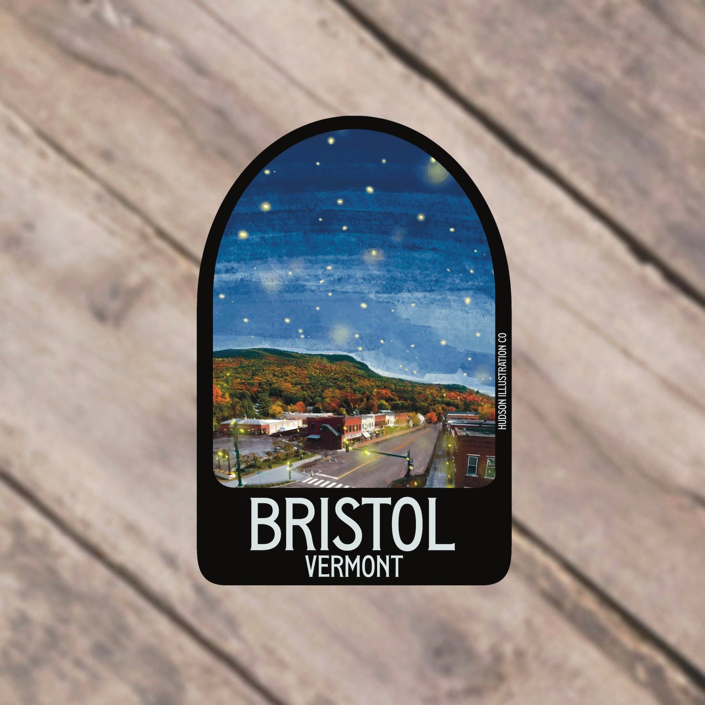 Bristol Vermont Sticker/Magnet/Print/Postcard