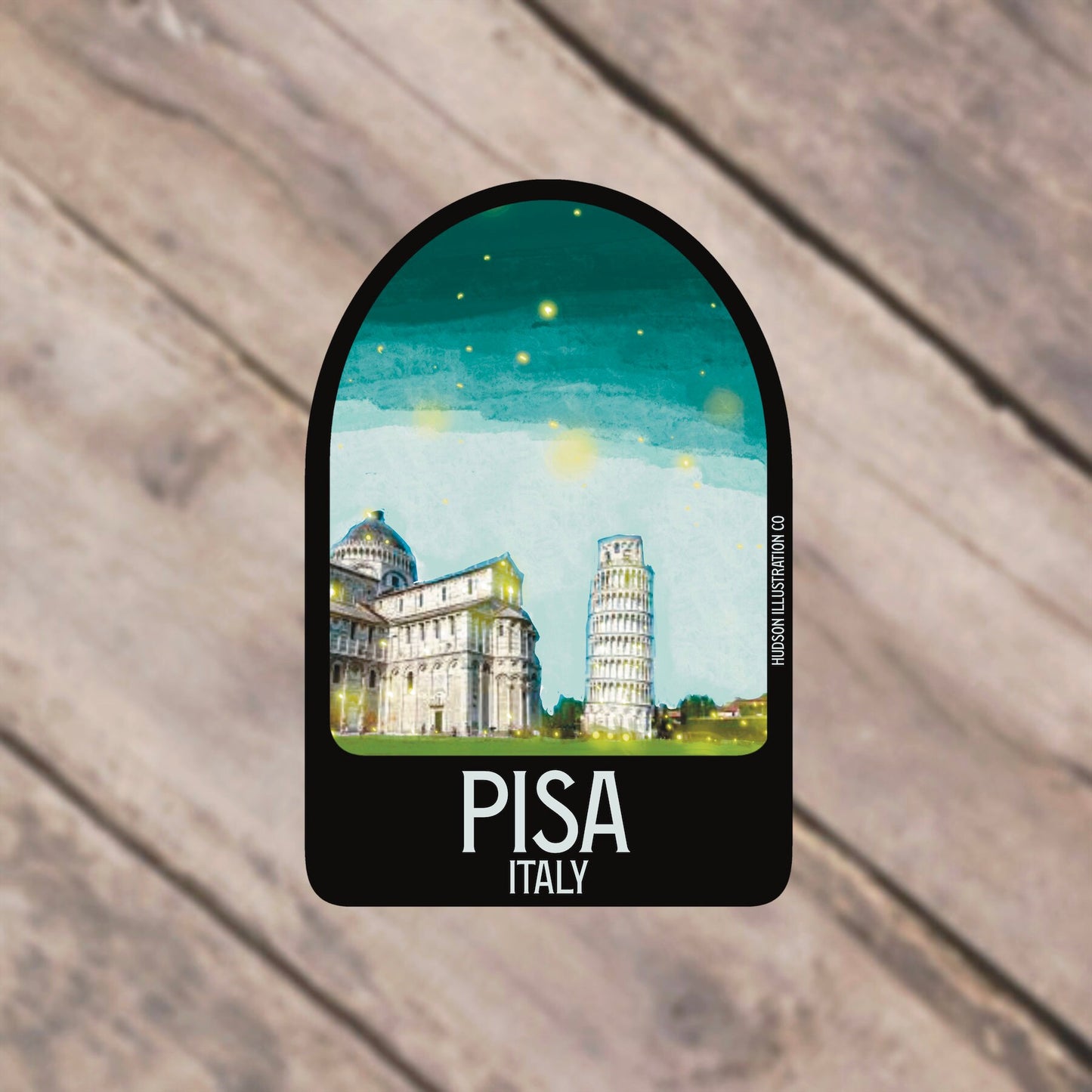 Pisa Italy Sticker/Magnet/Print/Postcard