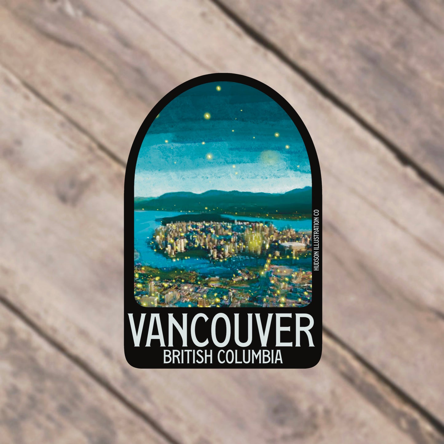 Vancouver British Columbia Canada Sticker/Magnet/Print/Postcard