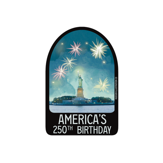 America's 250th Birthday: Statue Of Liberty NYC Sticker/Magnet/Print/Postcard