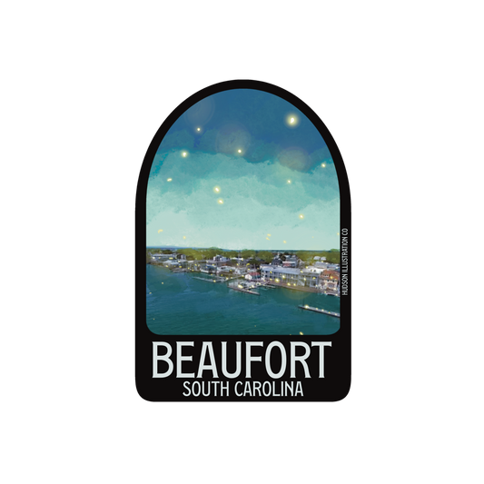 Beaufort South Carolina Sticker/Magnet/Print/Postcard