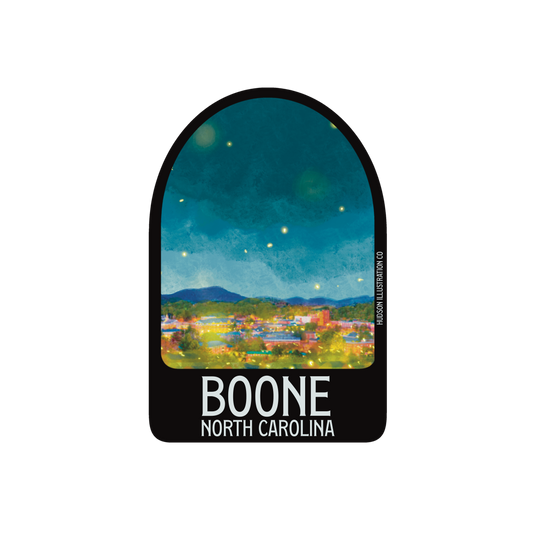 Boone North Carolina Sticker/Magnet/Print/Postcard