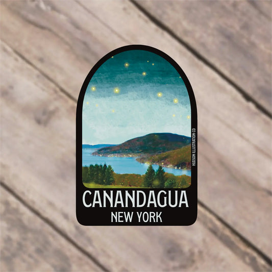 Canandagua New York Sticker/Magnet/Print/Postcard