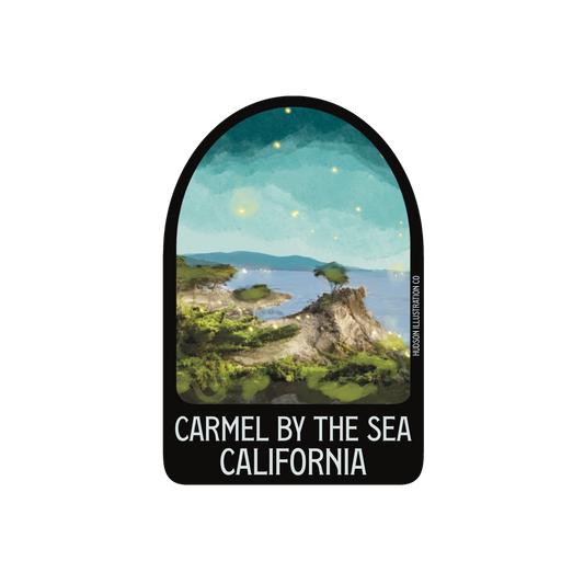 Carmel by the Sea California Sticker/Magnet/Print/Postcard