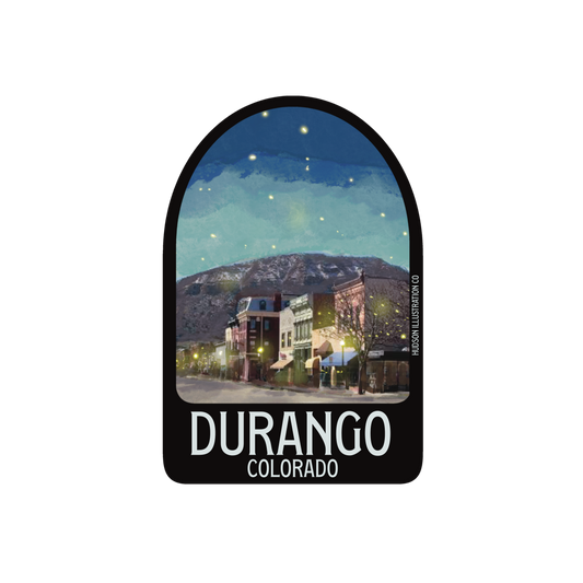 Durango Colorado Sticker/Magnet/Print/Postcard