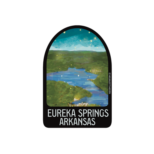 Eureka Springs Arkansas Sticker/Magnet/Print/Postcard