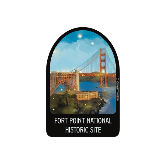 Fort Point Historic Site San Francisco California Sticker/Magnet/Print/Postcard