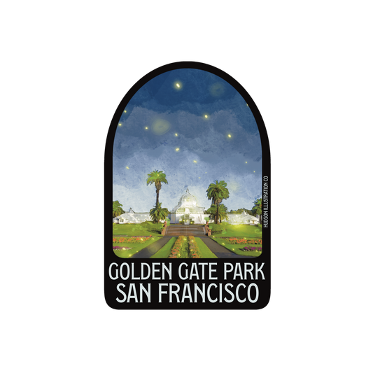 Golden Gate Park San Francisco California Sticker/Magnet/Print/Postcard