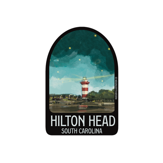 Hilton Head South Carolina Sticker/Magnet/Print/Postcard