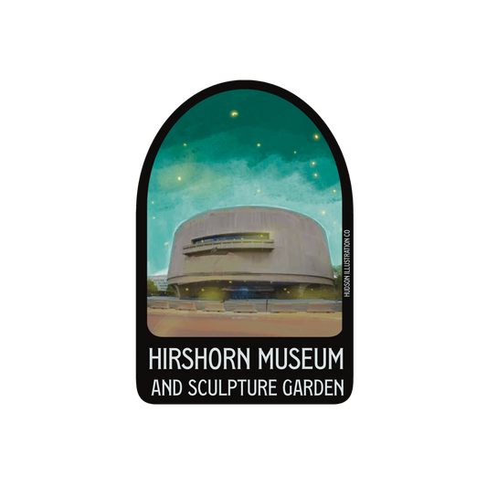 Hirshorn Museum and Sculpture Garden Sticker/Magnet/Print/Postcard
