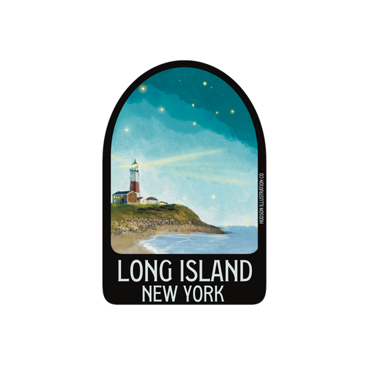Long Island Sticker/Magnet/Print/Postcard