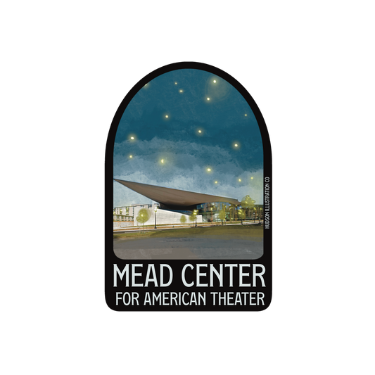 Mead Center for American Theater Sticker/Magnet/Print/Postcard