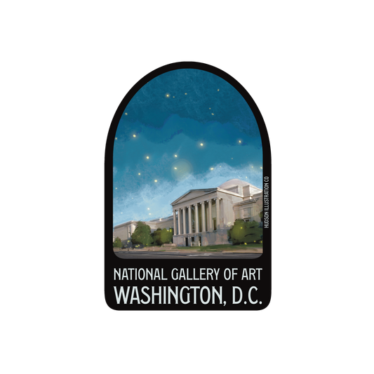 National Gallery Of Art Washington DC Sticker/Magnet/Print/Postcard