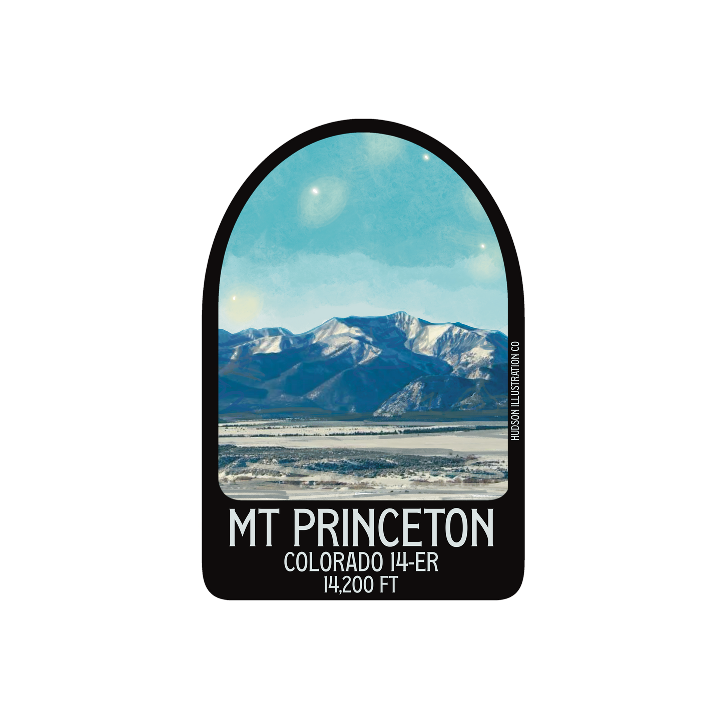 Mt. Princeton Colorado 14er - Sticker/Magnet/Print/Postcard
