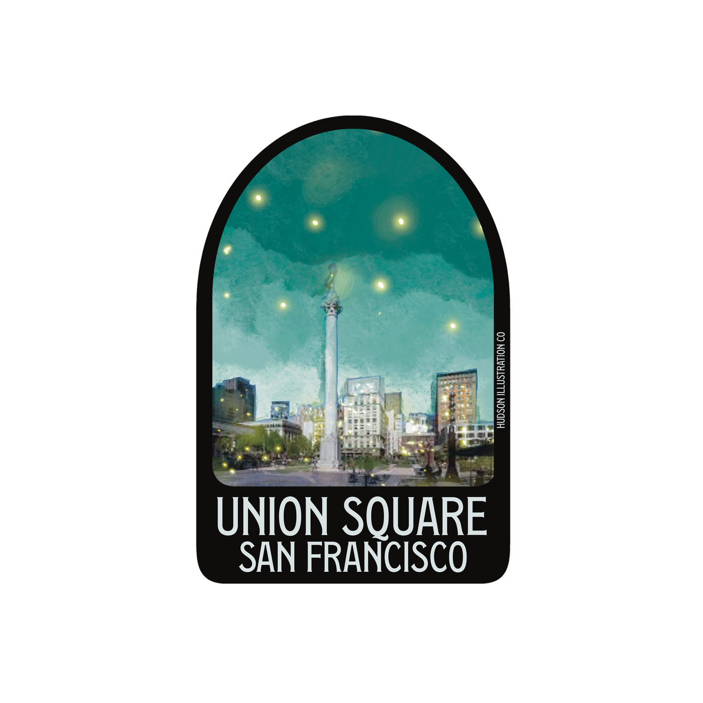 Union Square San Francisco California Sticker/Magnet/Print/Postcard