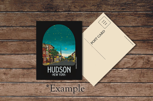Cooperstown New York Sticker/Magnet/Print/Postcard