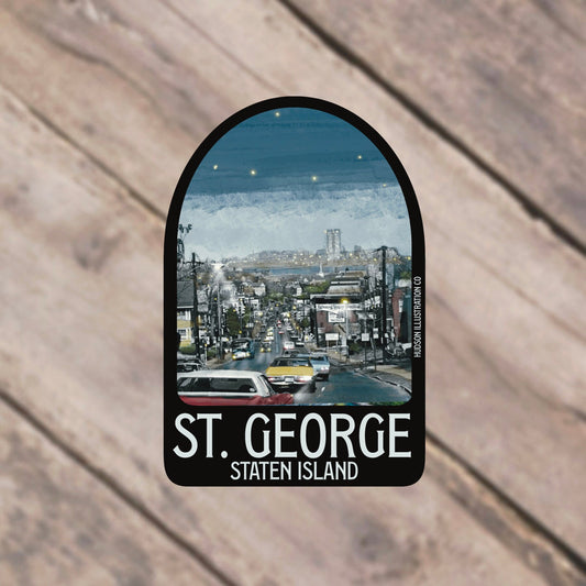 St George Staten Island NY Sticker/Magnet/Print/Postcard