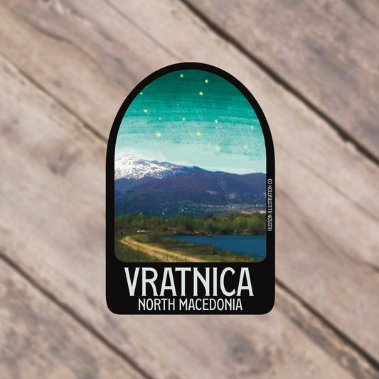 Vratnica North Macedonia Sticker/Magnet/Print/Postcard